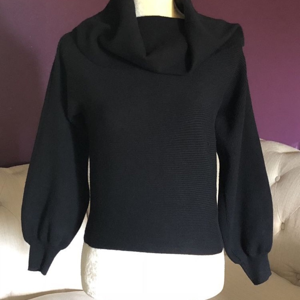 Zara knit cowlneck sweater